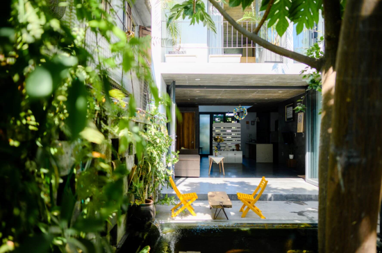 Lối vào Min Hy homestay Huế